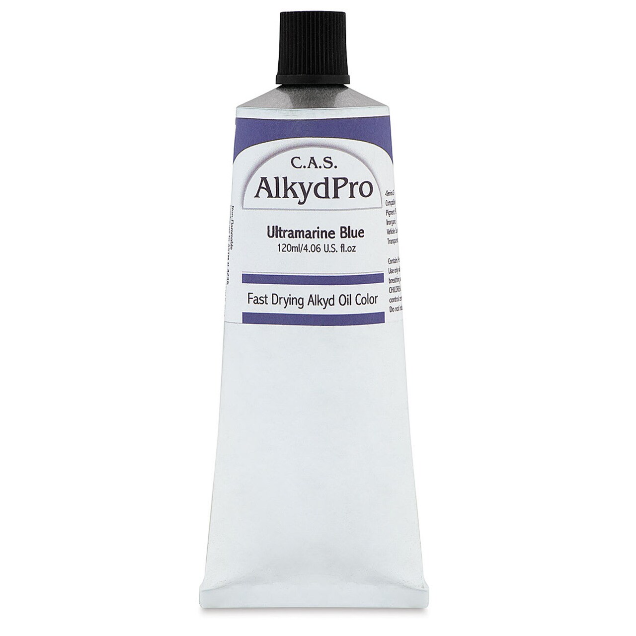 CAS AlkydPro Fast-Drying Alkyd Oil Color - Ultramarine Blue, 120 ml tube